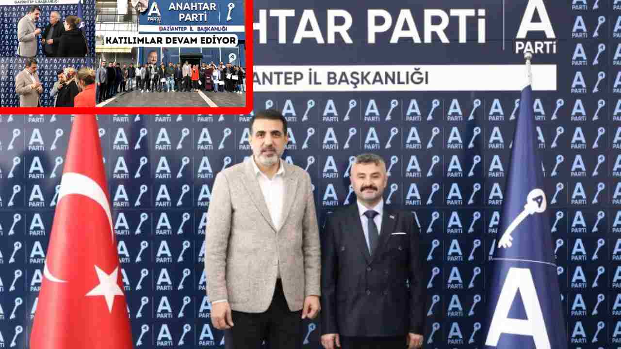 Gaziantep’te Anahtar Parti’ye İş Dünyasından Güçlü Katılım
