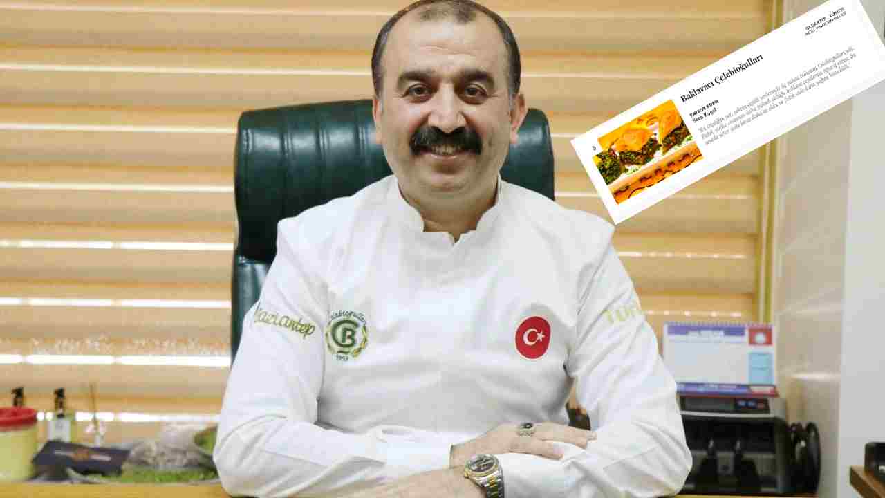 Gaziantep'in Baklava Devi Dünya Sıralamasında