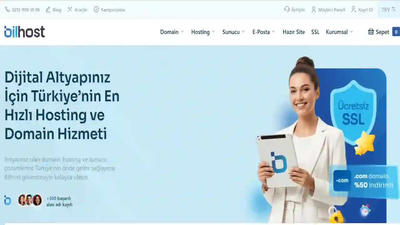 Güvenilir Web Hosting ve Sanal Sunucu Arayanlar İçin Bilhost ile Tanışın