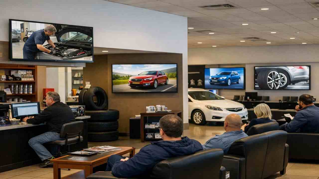 Digital Signage for Car Dealership Promotions: Best Practices