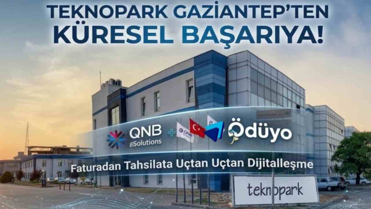 GAÜN Teknopark Girişimi Ödüyo, QNB Bünyesine Katıldı