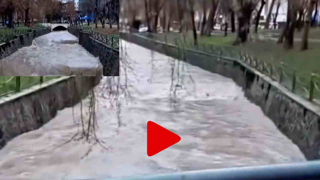 Gaziantep'te Alleben Deresi Taşma Noktasına Geldi!