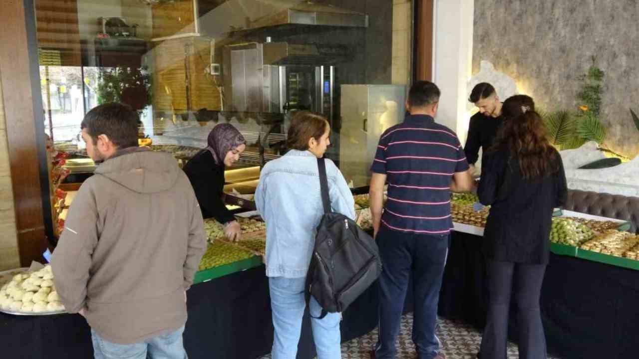 Gaziantep’in bayram lezzetleri dünya sofrasında yer buluyor