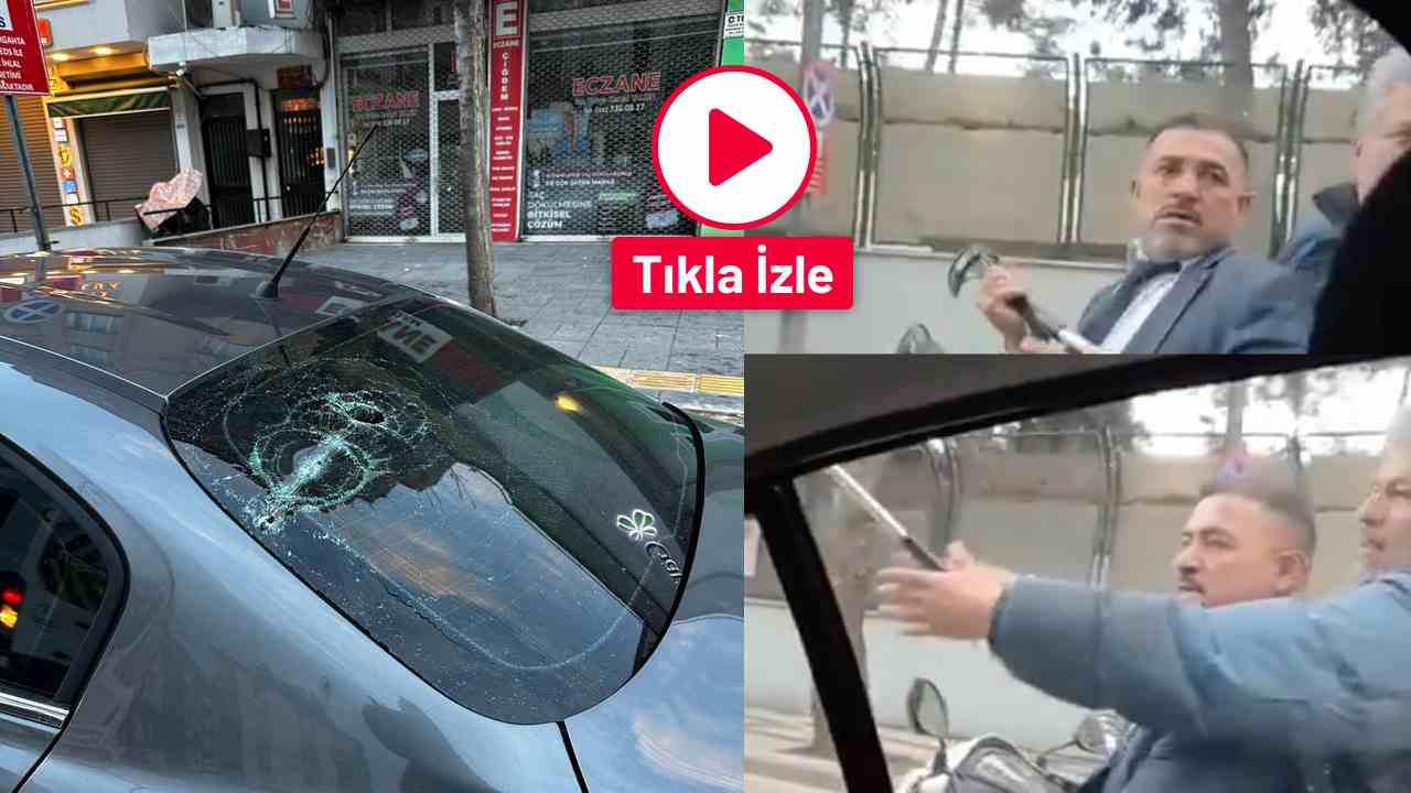 Gaziantep’te Trafikte Şok Saldırı: Dehşet Anları Kamerada