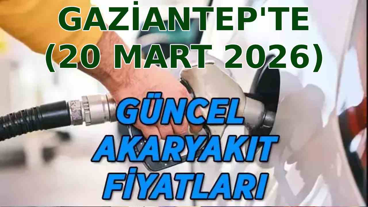 Gaziantep’te Akaryakıt Fiyatları Uçtu! Motorine BÜYÜK ZAM! 20 Mart güncel akaryakıt fiyatları...