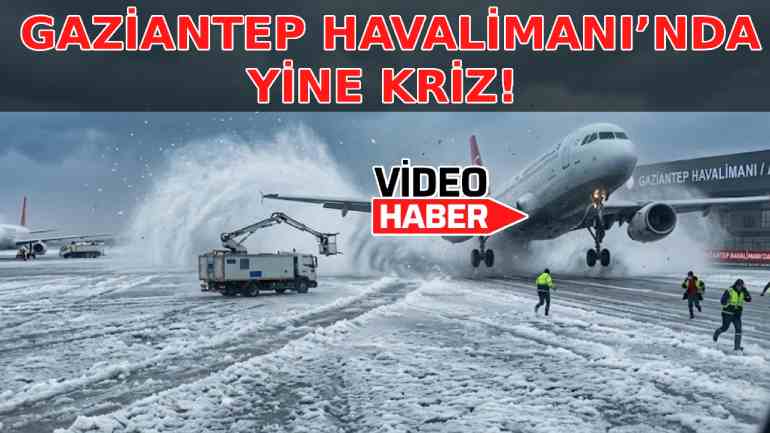 Gaziantep Havalimanı’nda Yine Kriz!