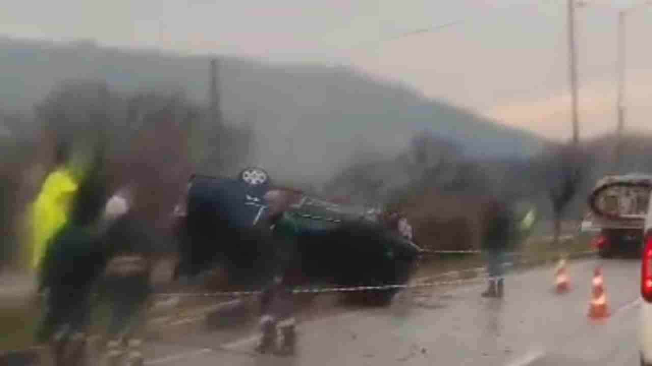 Gaziantep havalimanı yolunda feci kaza