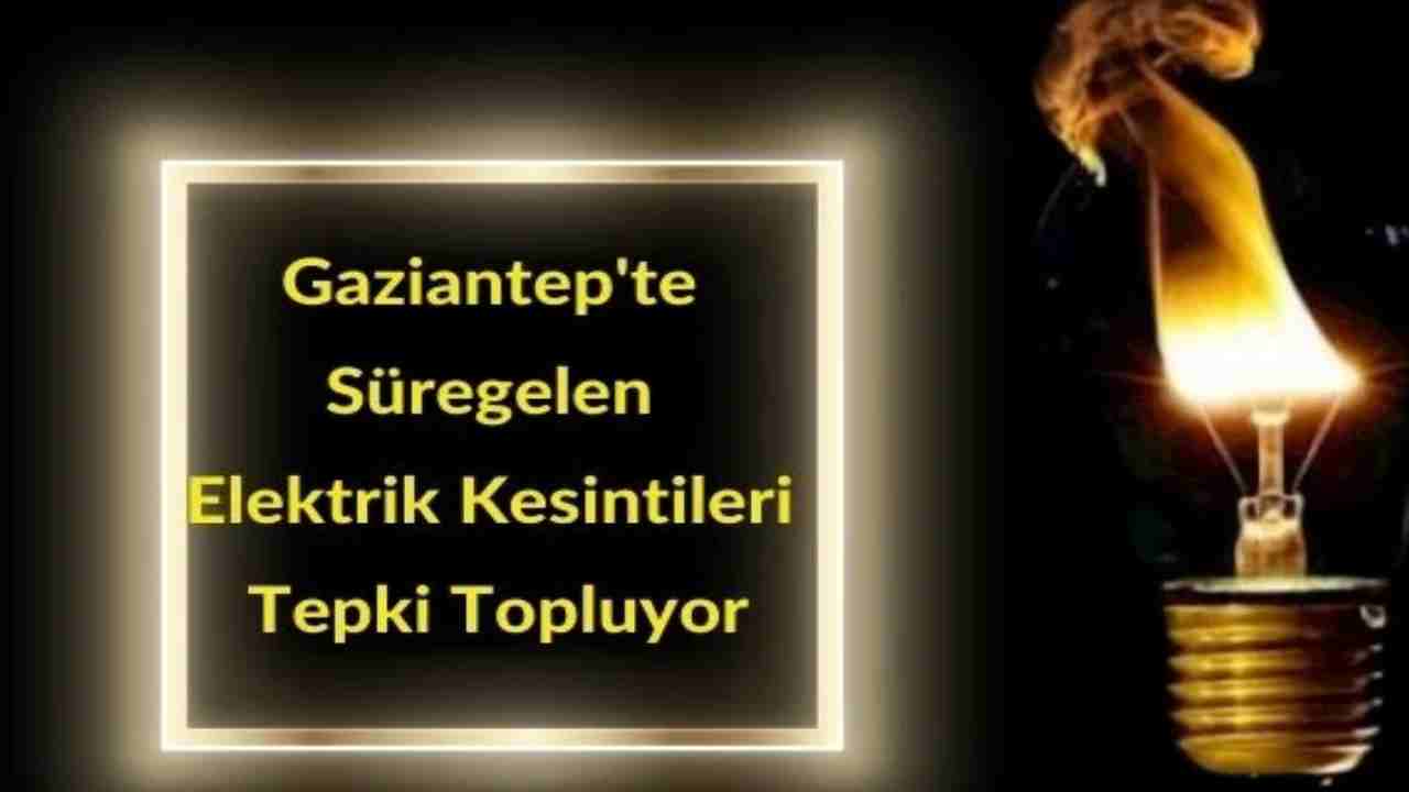 Gaziantep'te Yarın Büyük Elektrik Kesintisi! 27 Mart