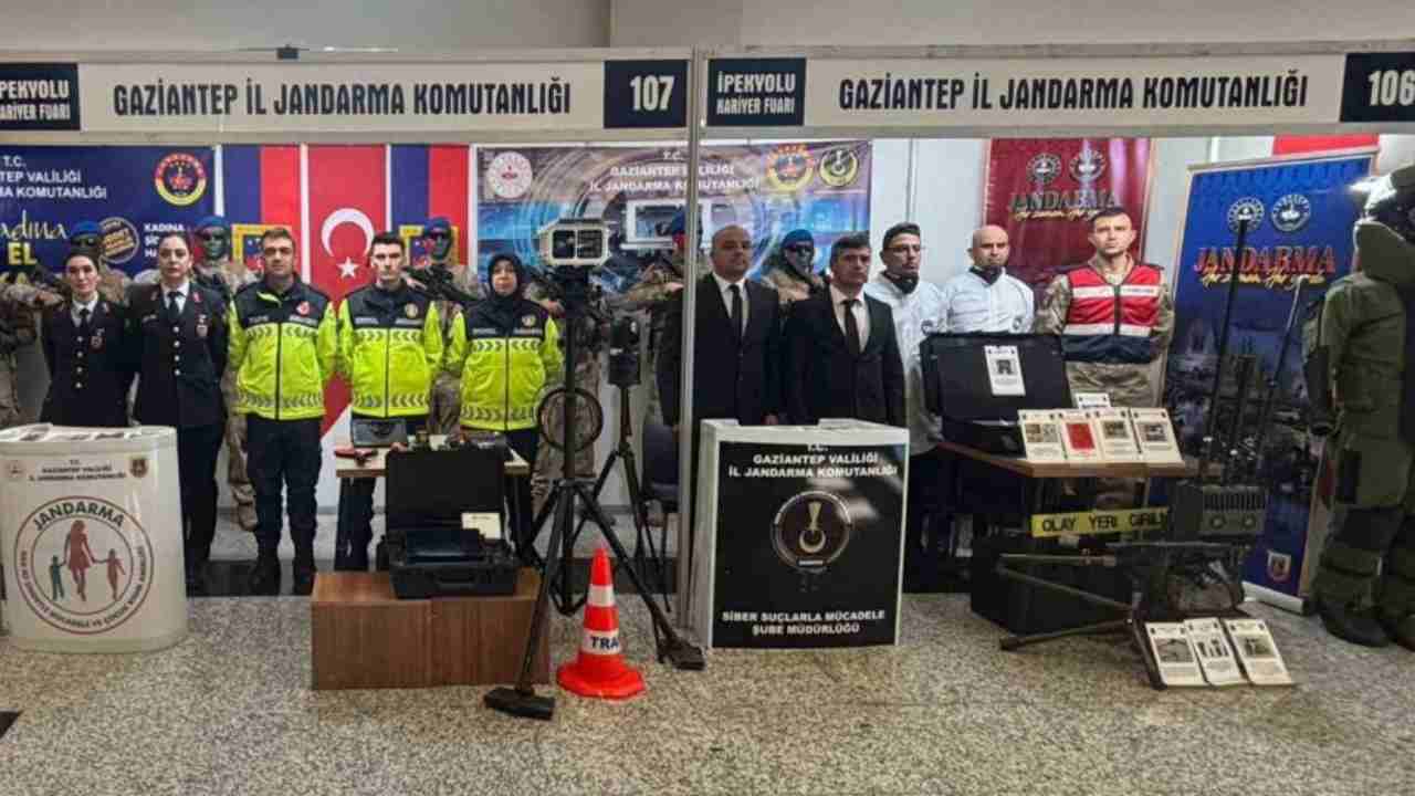 Gaziantep İl Jandarma Komutanlığı Fuarda Yoğun İlgi Gördü