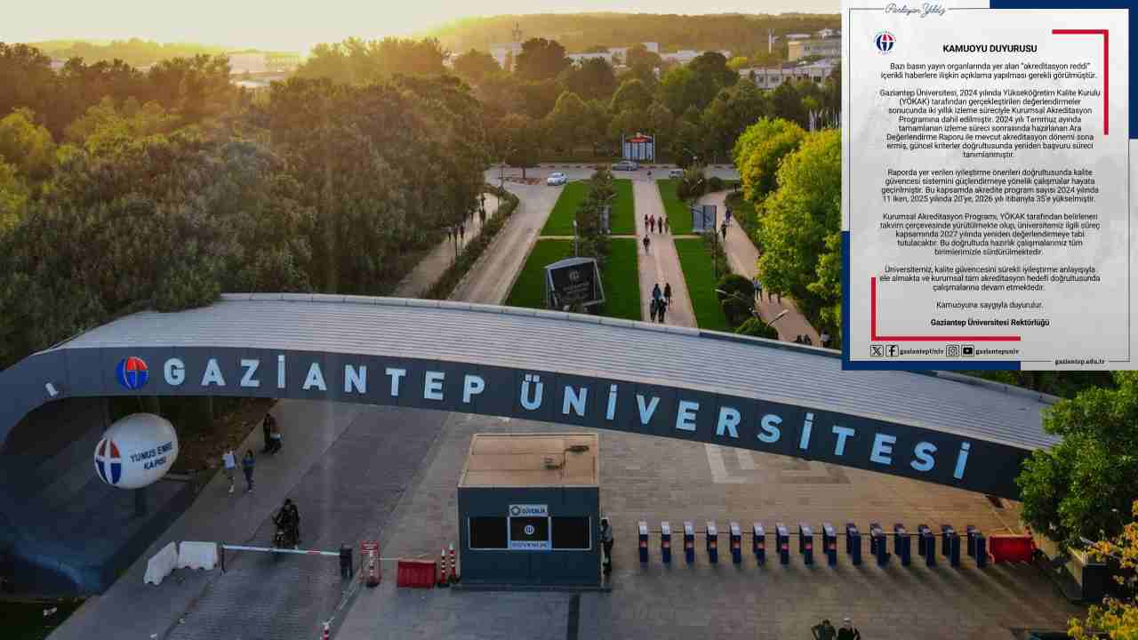 Gaziantep Üniversitesi’nden İddialara Sert Yanıt