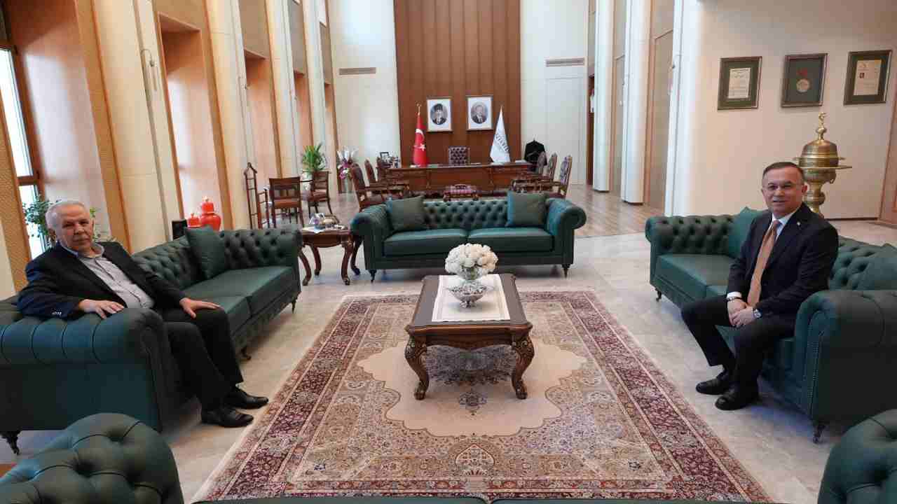 Eski Vali Erdal Ata’dan Gaziantep Valisi Kemal Çeber'e Ziyaret
