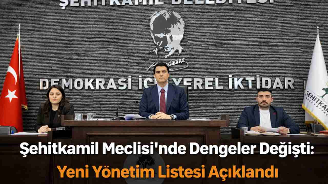 Şehitkamil Meclisi’nde Dengeler Değişti
