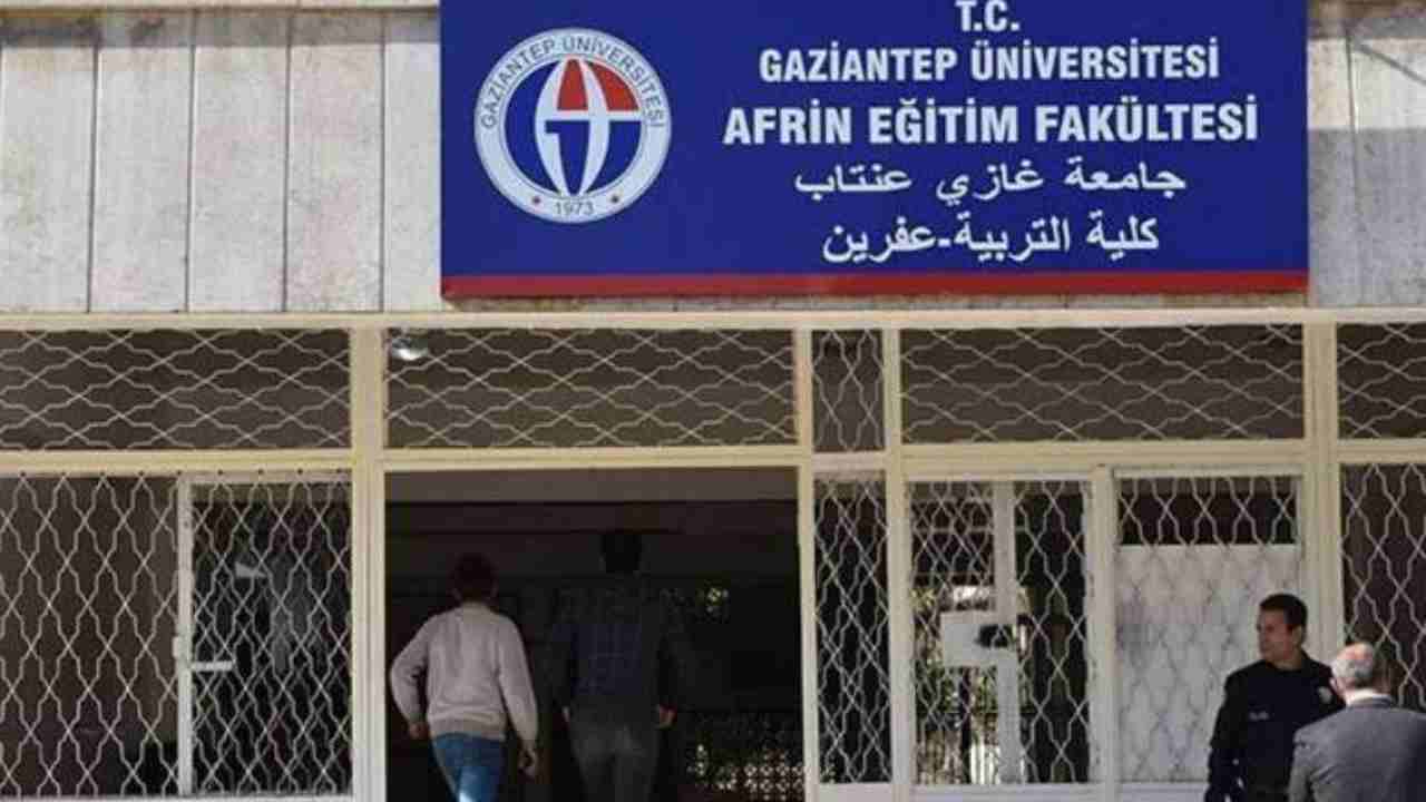 Gaziantep Üniversitesi’nin Suriye’deki Fakültelerinde Kriz