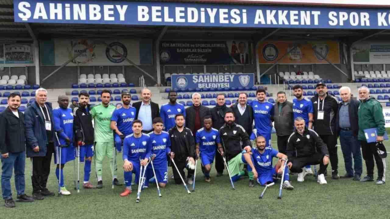 Şahinbey Ampute şampiyonluğa ilerliyor 5-1
