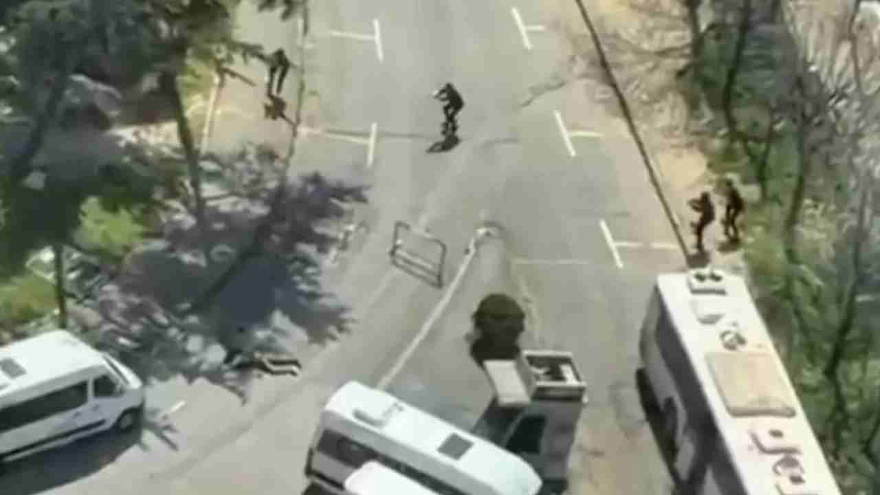 Son dakika | İsrail Başkonsolosluğu önünde silahlı çatışma! 2 ölü, 2 polis 3 yaralı