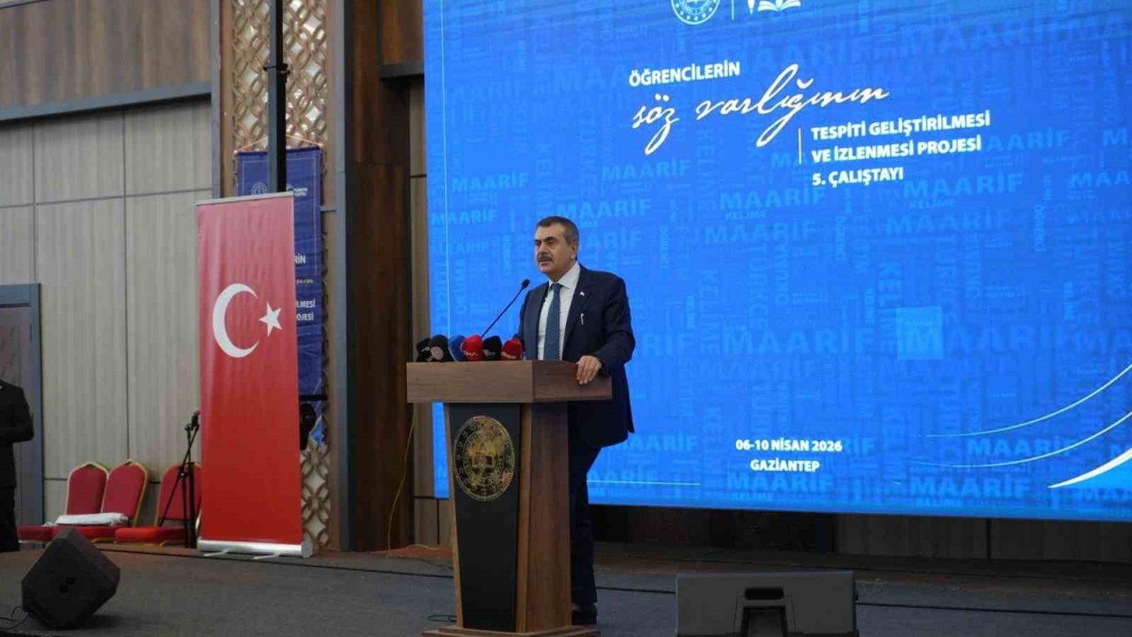 Bakan Tekin'in Gaziantep'te Yaptığı Açıklama Gündemde: "Çocuklarımız bizden çok daha iyi Türkçe konuşacak"