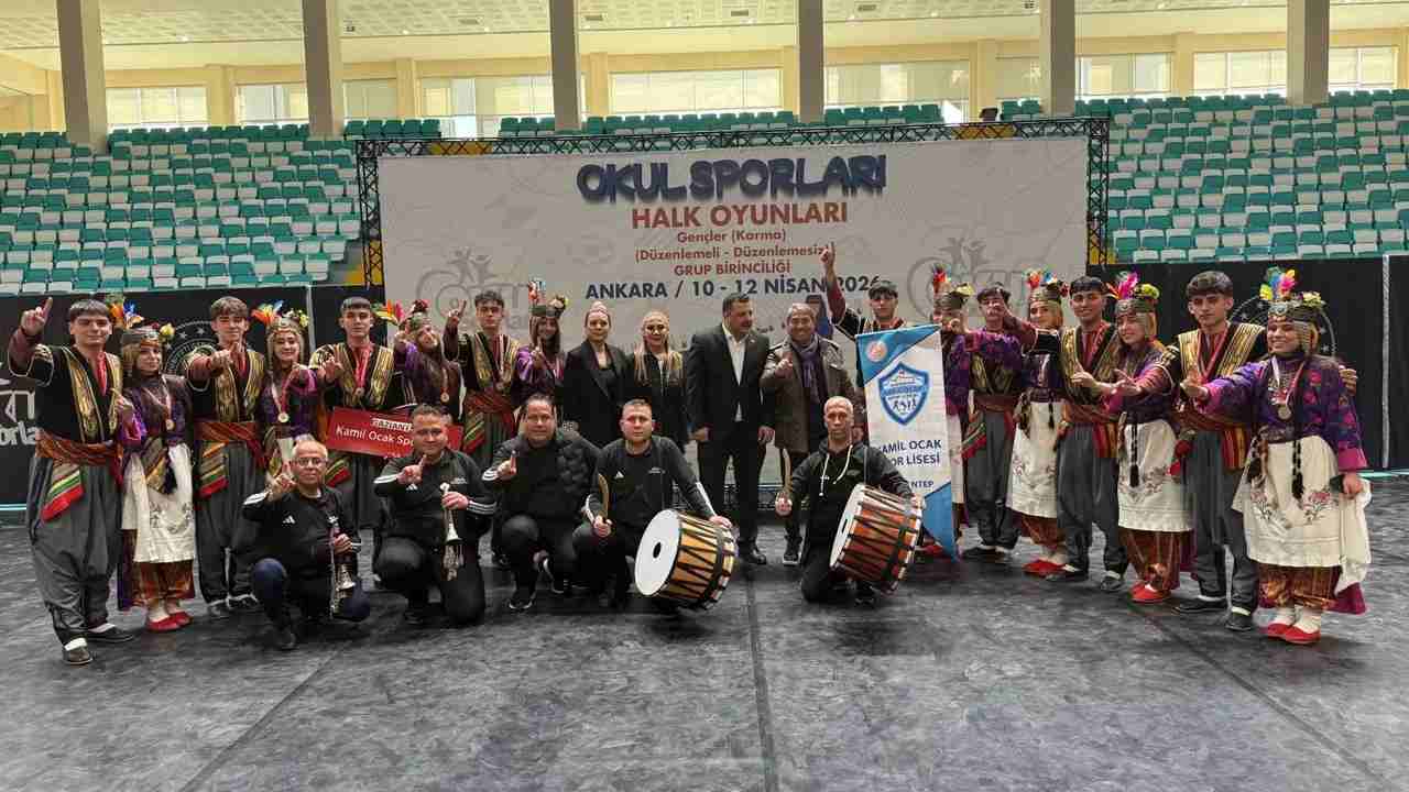 Gaziantep’in Gururu Ankara’da Parladı: Kamil Ocak Spor Lisesi Zirveye Yürüyor