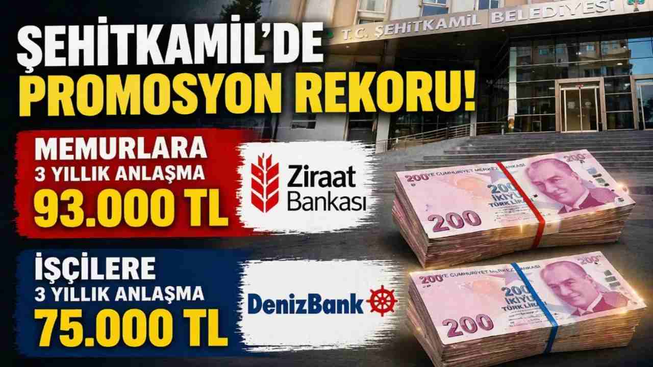 Şehitkamil Belediyesi'nden dev promosyon rekoru!