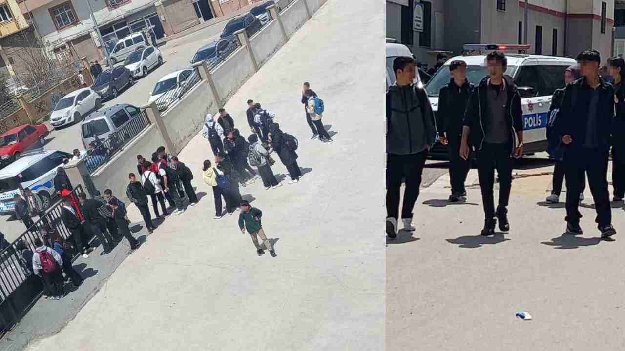 Gaziantep’te lise önünde saldırı paniği!