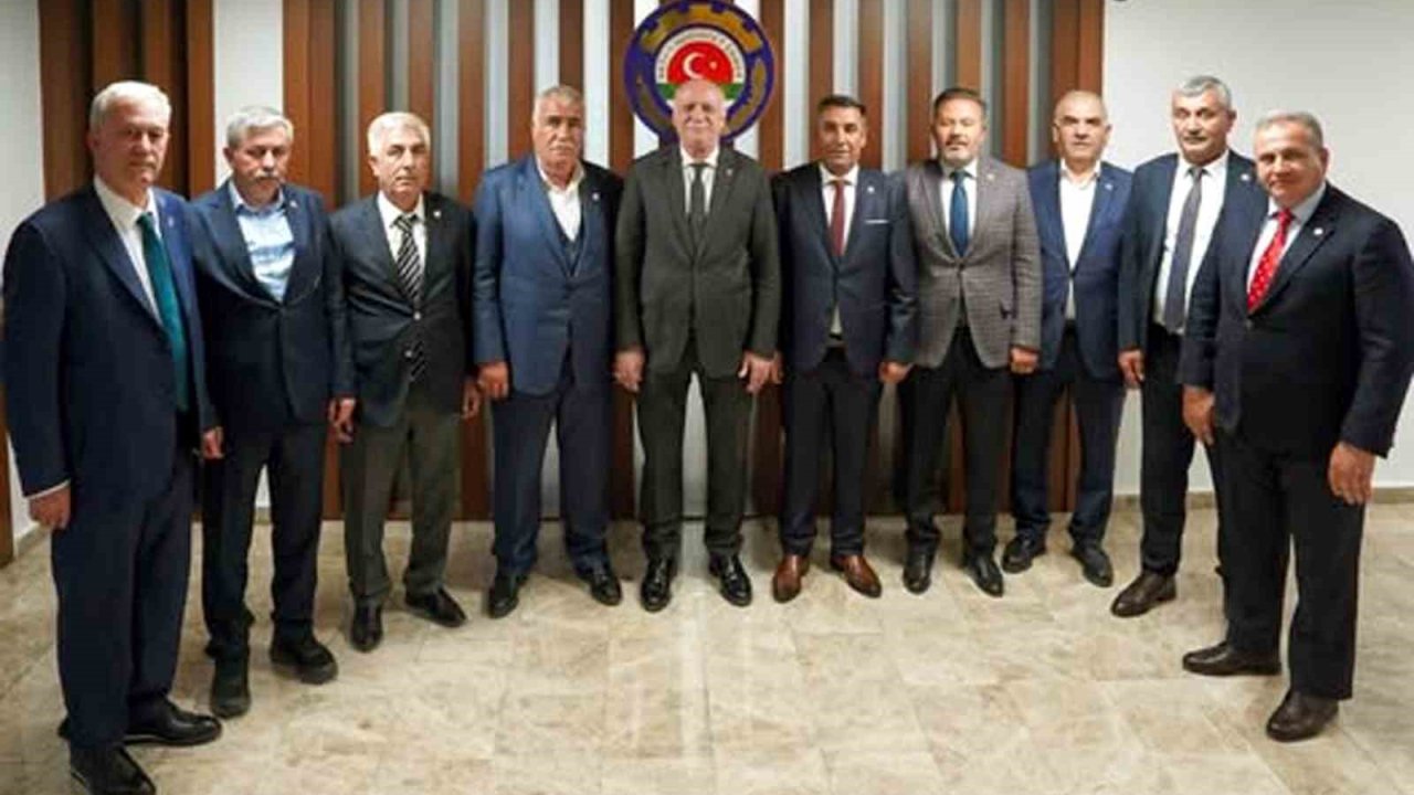 Altun’dan, Türkiye Ziraat Odaları Birliği Genel Başkanı Bayraktar’a ziyaret