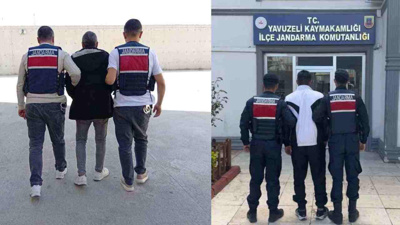 Gaziantep'te kesinleşmiş hapis cezalarıyla aranan 2 şahıs yakalandı