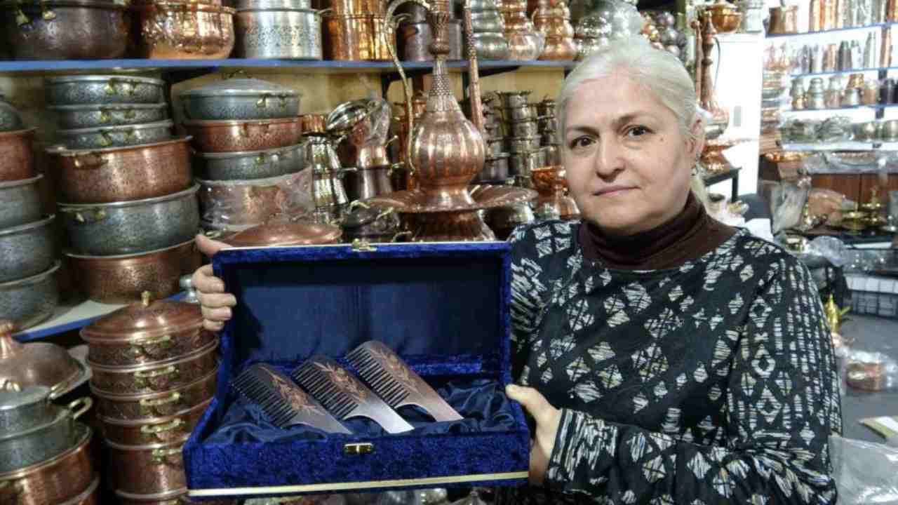Yeni trend ürün bakır taraklara büyük ilgi