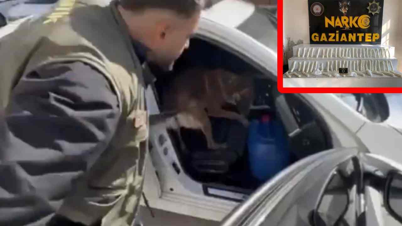 Gaziantep’te 10 kilo metamfetamin ele geçirildi: 1 şahıs tutuklandı