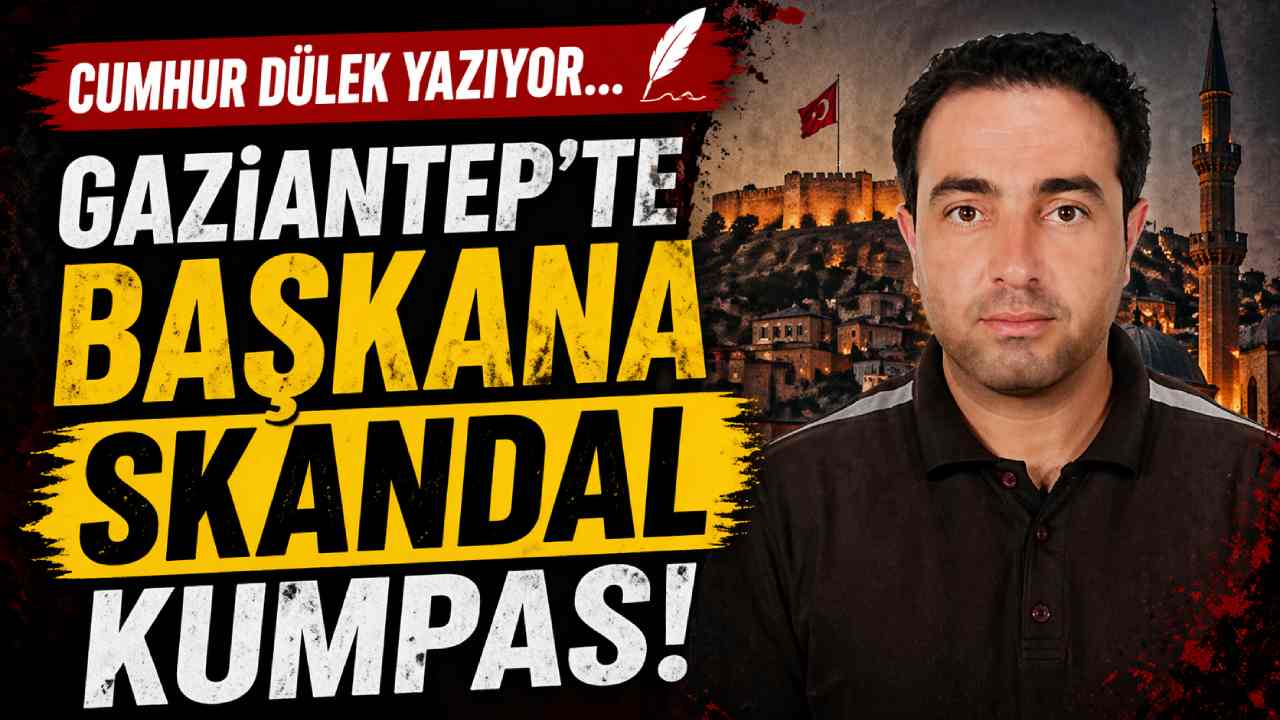Gaziantep'te Başkana Skandal Kumpas!