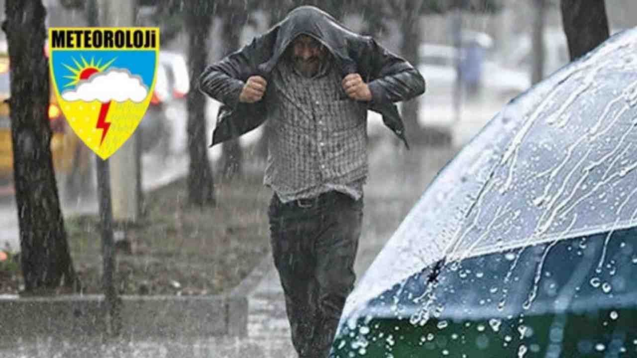 Gaziantep ve Yurtta hava durumu! Dikkat Sağanak Yağmur Geliyor...