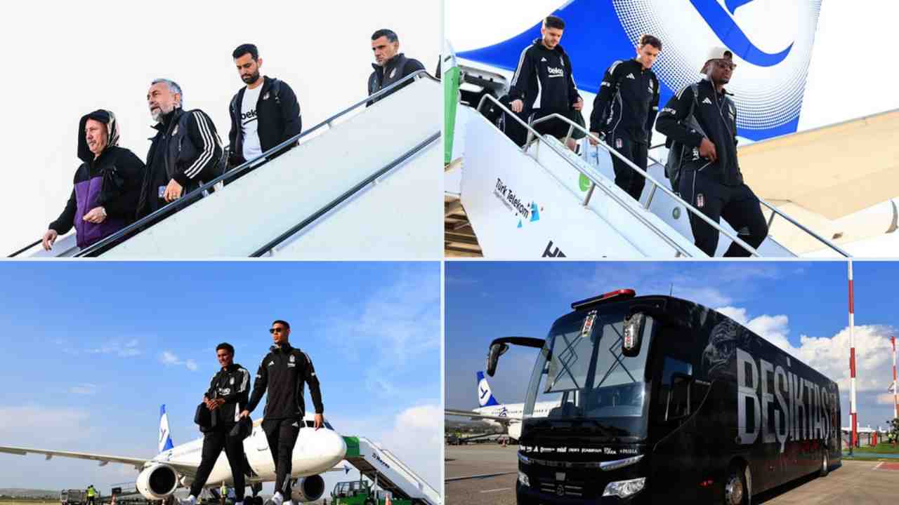 Beşiktaş kafilesi Gaziantep’te