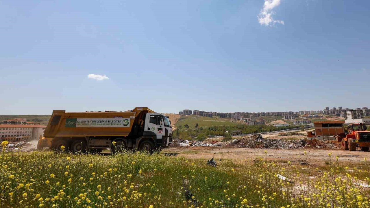 Gaziantep Büyükşehir’den bahar temizliği seferberliği