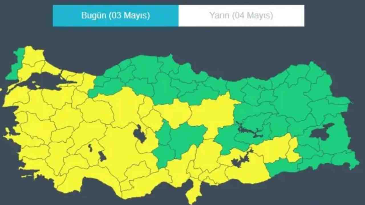 Gaziantep'e Meteoroloji'den Son Dakika Uyarısı!