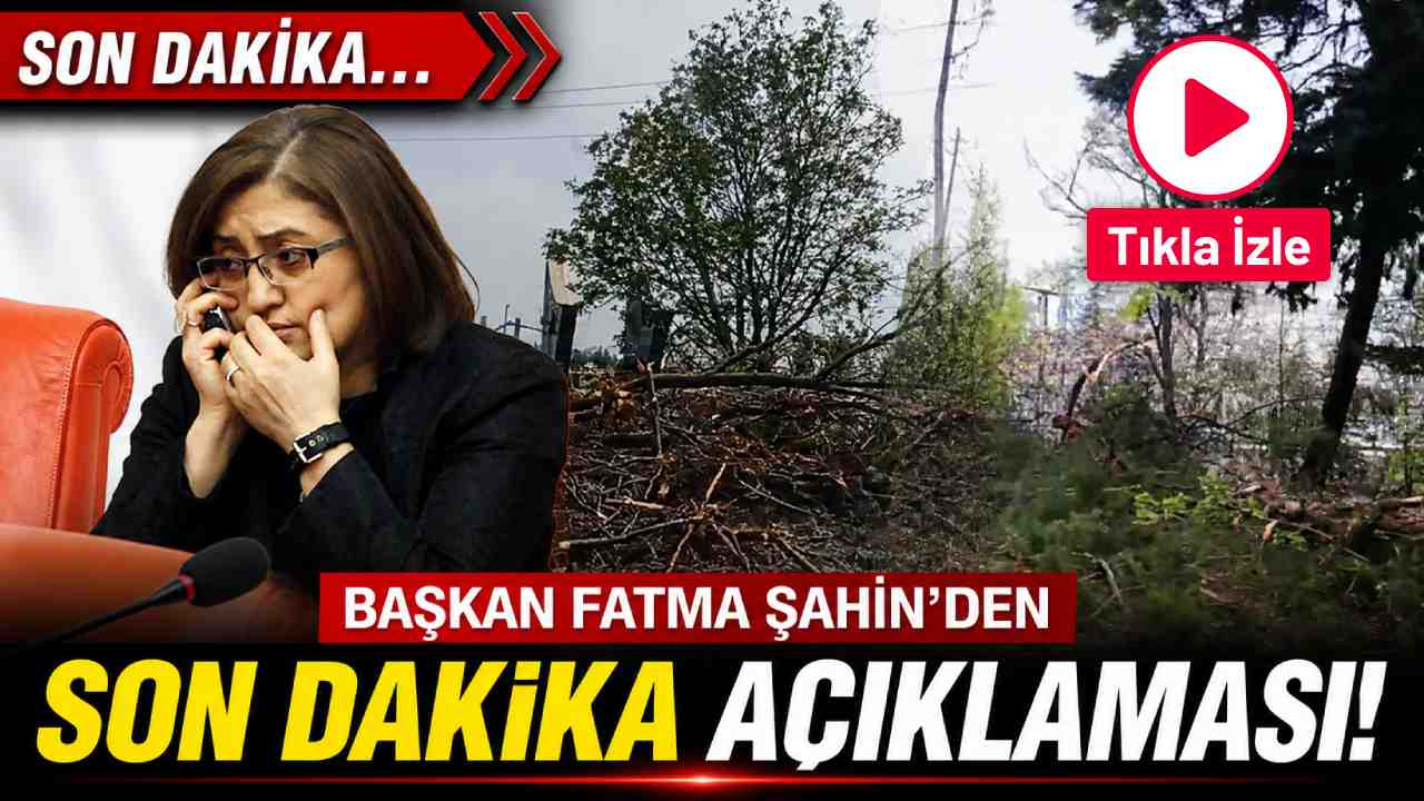 Başkan Fatma Şahin'den Son Dakika Açıklaması!