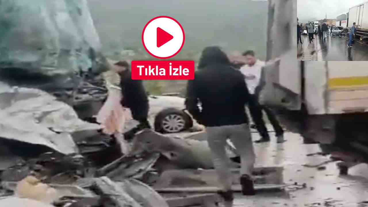 Gaziantep Narlı'da Zincirleme Kaza! Çok Sayıda Yaralı Var