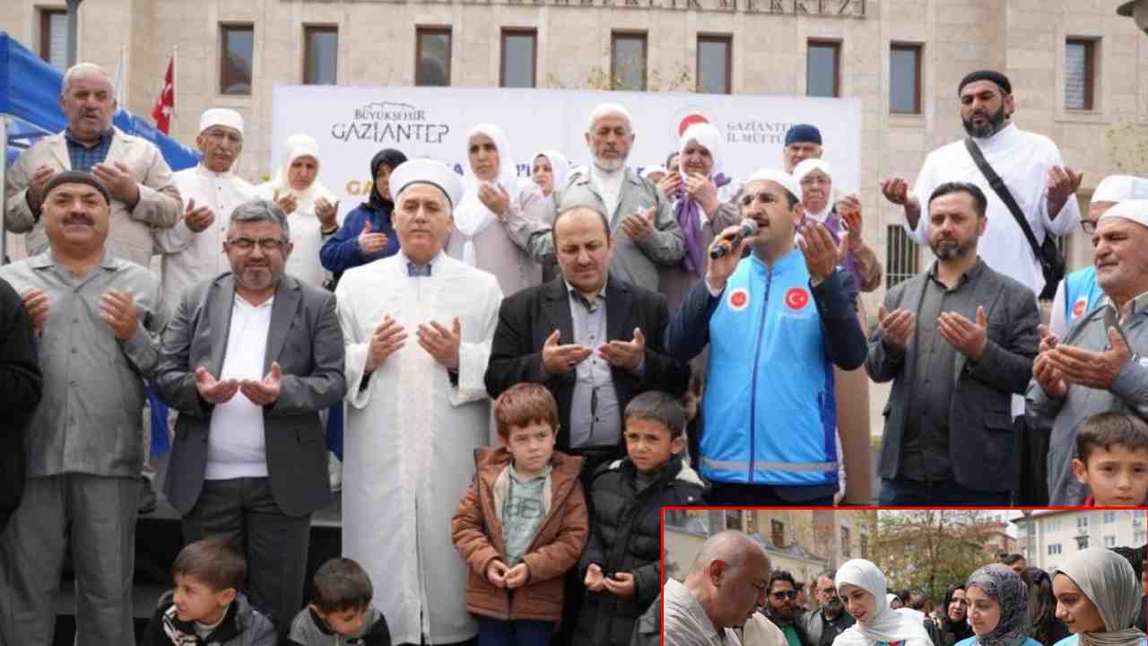 Gaziantep’te hacı adayları kutsal topraklara uğurlandı
