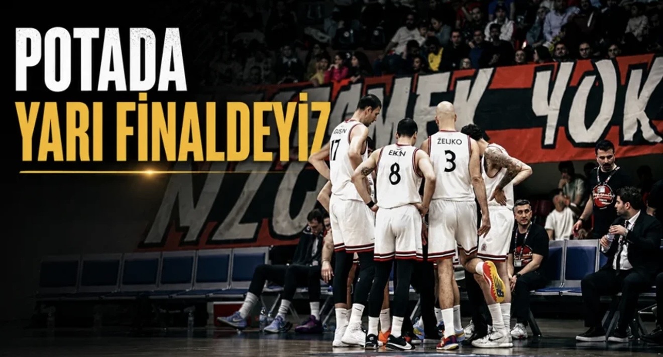 Potada yarı final sevinci! Gaziantep Basketbol adını son 4’e yazdırdı