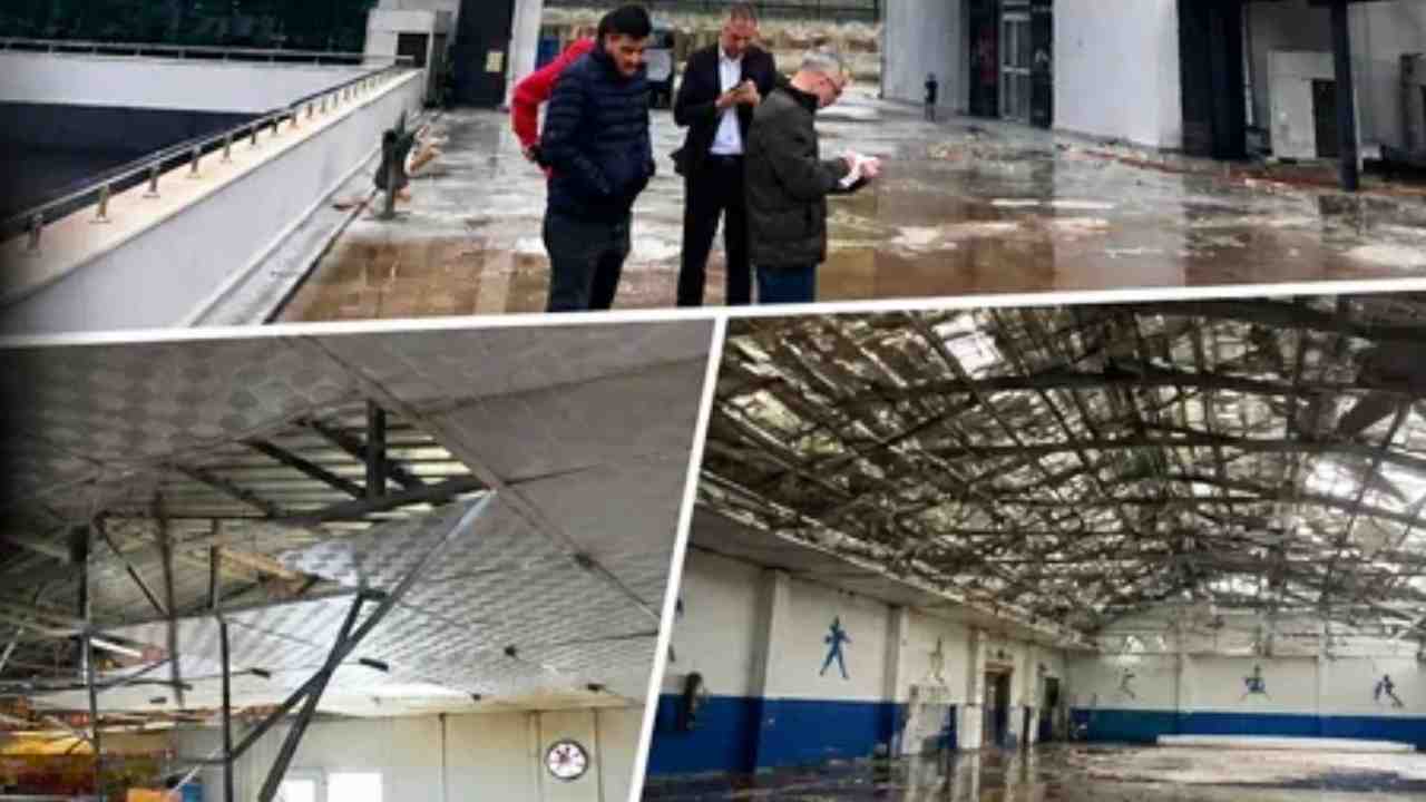 Gaziantep'te spor tesislerinde büyük hasar