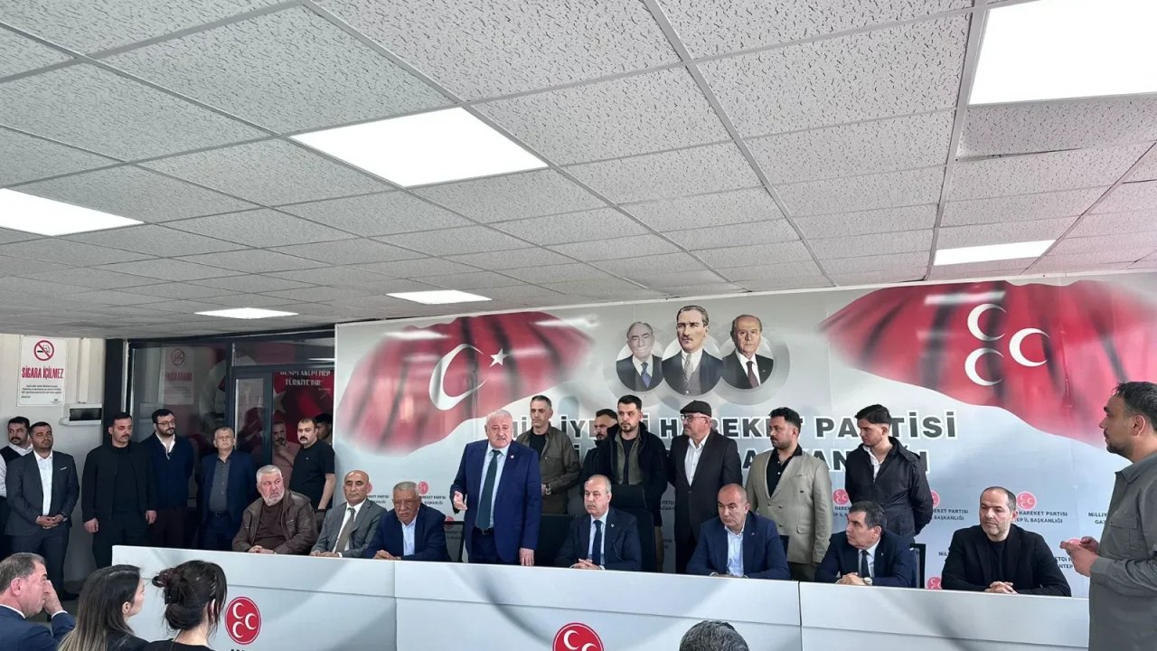 Sermet Atay’dan MHP Gaziantep İl Başkanı Sait Kılıç’a Hayırlı Olsun Ziyareti