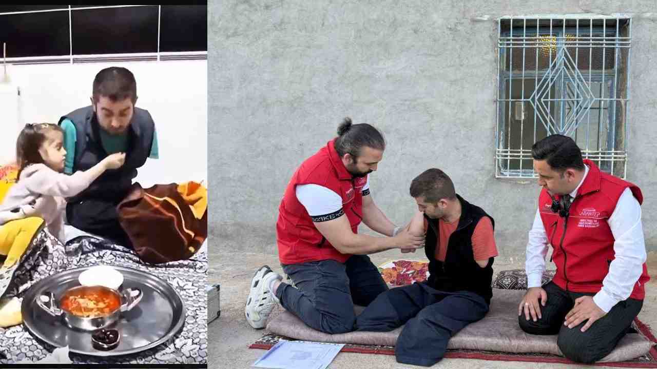 4 uzvunu kaybeden baba protezle yeniden hayata tutunacak