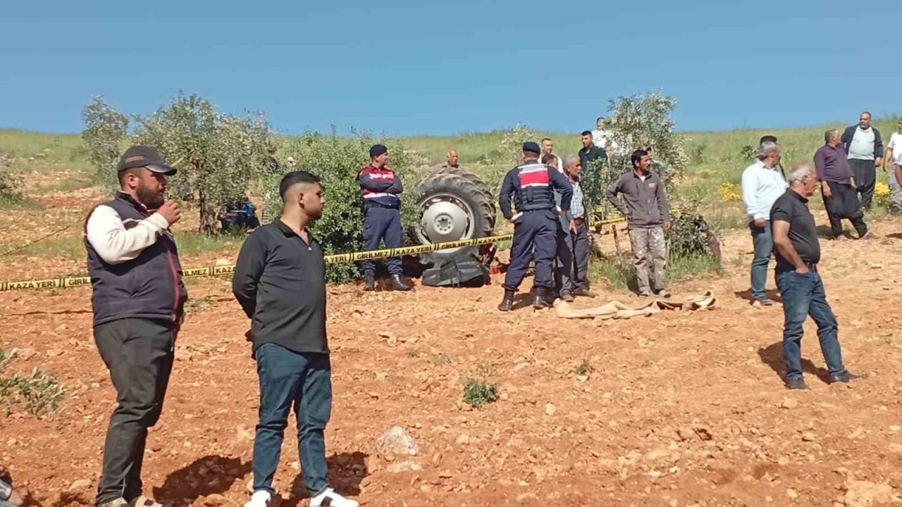 Gaziantep’te devrilen traktörün sürücüsü Ali Palamut hayatını kaybetti