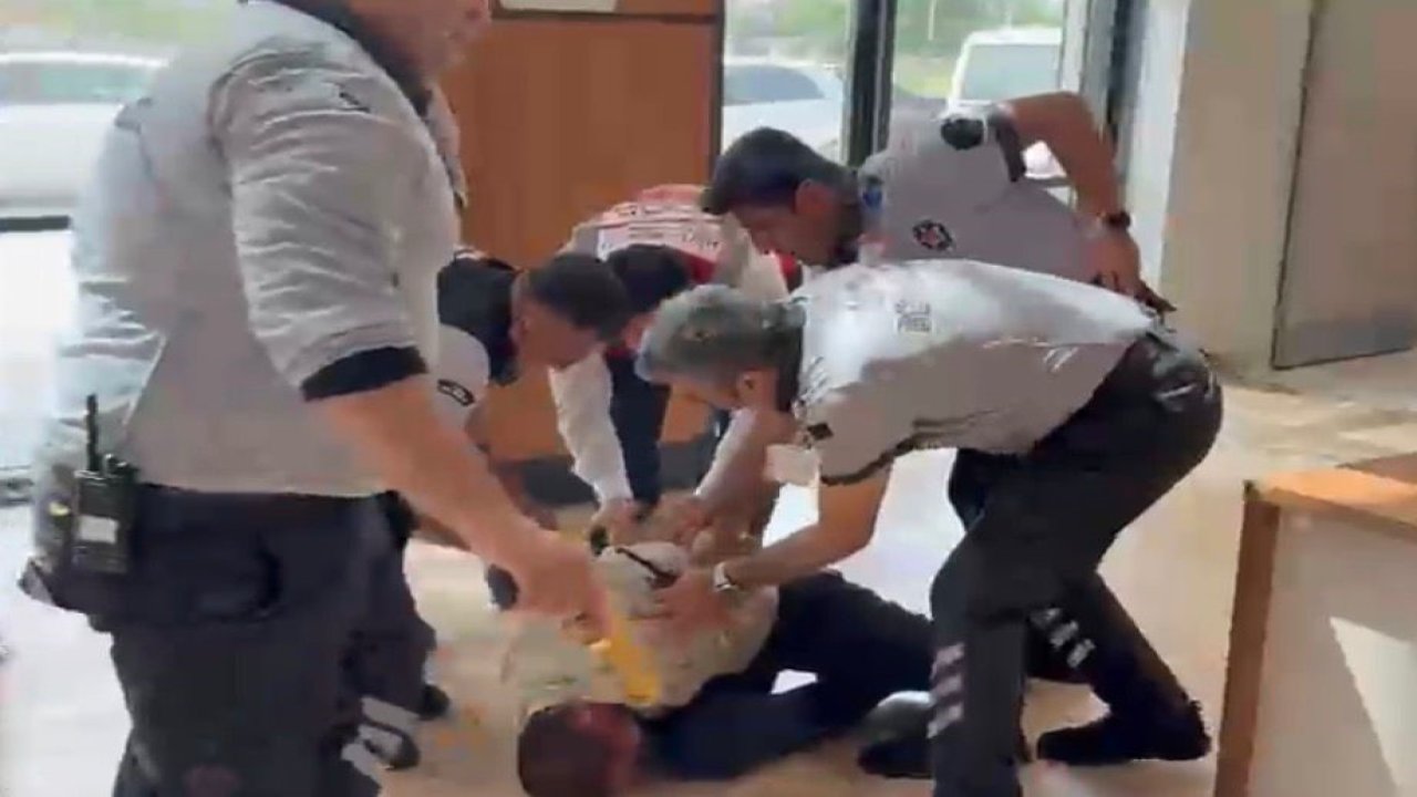 Nizip Devlet Hastanesi’nde gerçeği aratmayan rehine tatbikatı