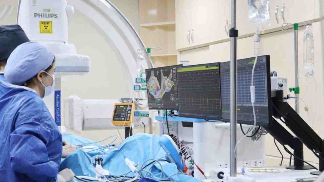 GAÜN Çocuk Hastanesi’nde bölgenin ilk pediatrik EPS ünitesi hizmete girdi