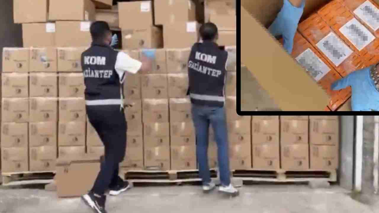 Gaziantep’te 83 bin 679 adet kaçak ilaç ele geçirildi: 1 tutuklama