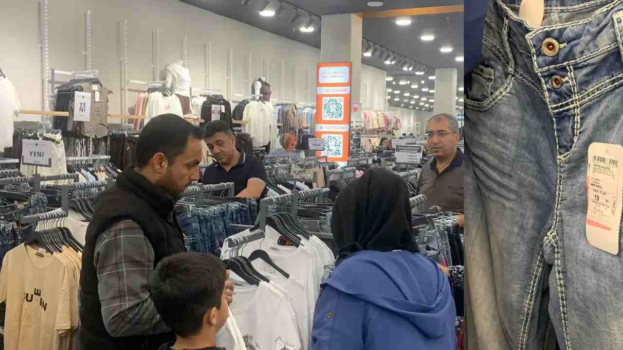 Gaziantep'te İndirim İzdihamı: 20 TL'ye Pantolon, 30 TL'ye Gömlek Kapış Kapış!