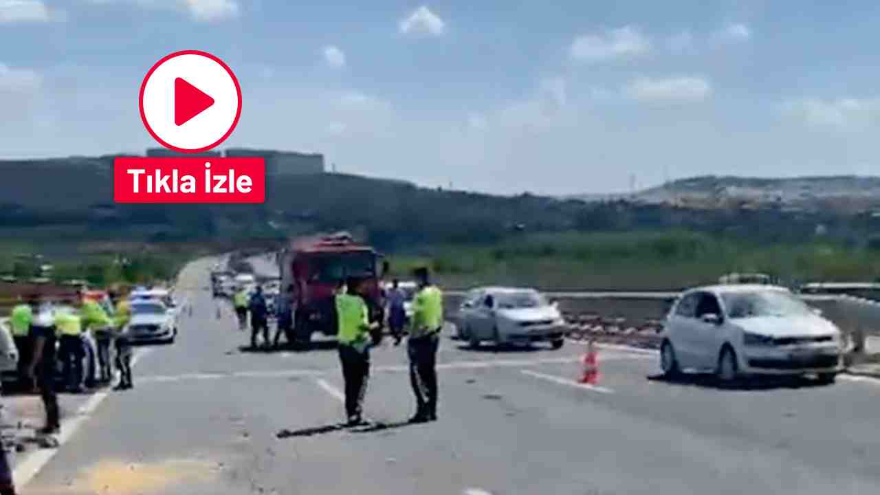 Gaziantep Çevreyolu'nda feci kaza: Kurbanlık taşıyan transit takla attı