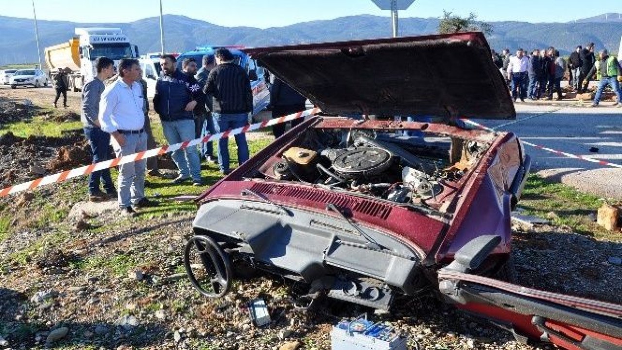 Gaziantep'te feci kaza: 1 ölü