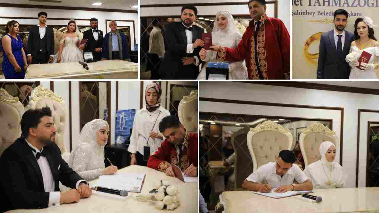 Gaziantep'te 06.06.2026 Nikah Rekoru Kırıldı!