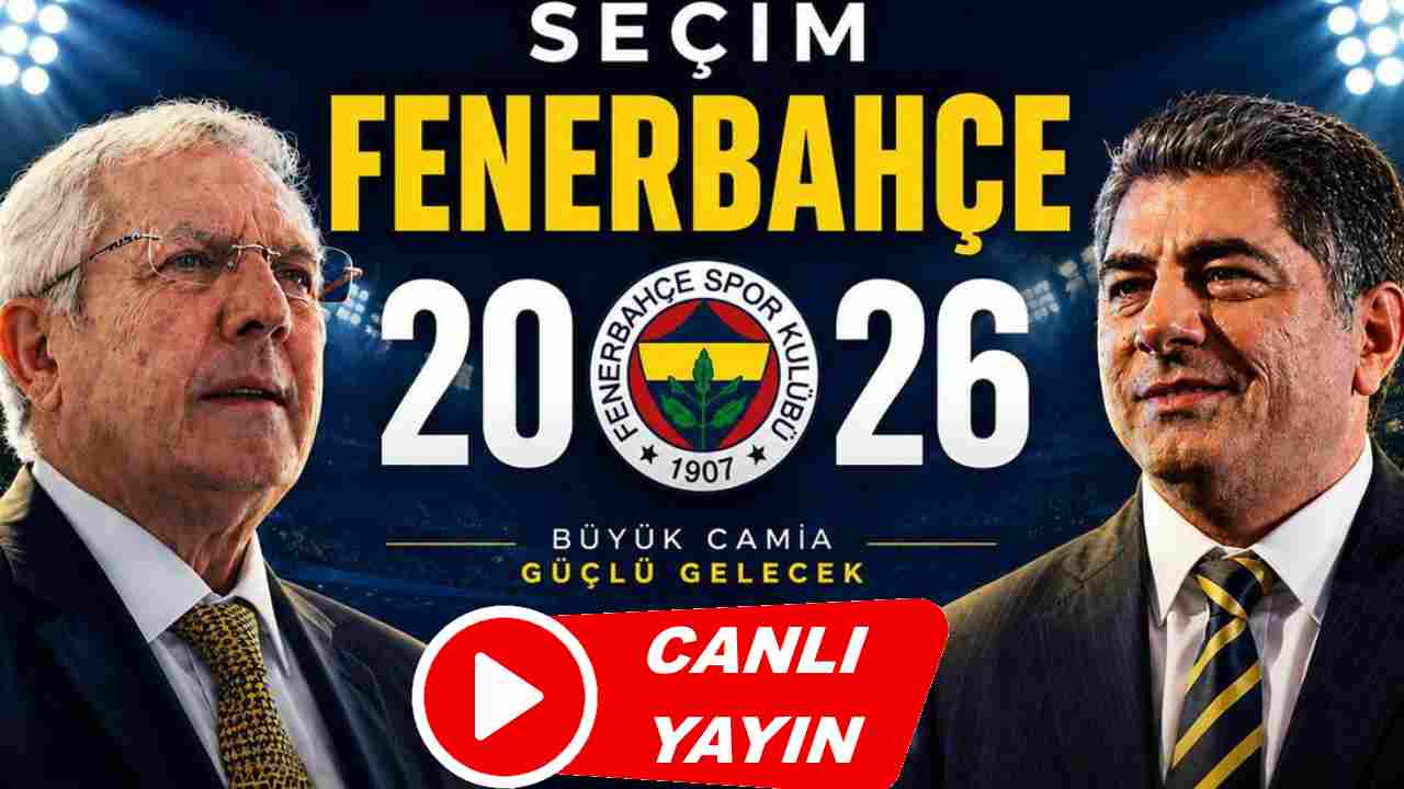 CANLI YAYIN | Fenerbahçe'de seçim günü: Kongrede yeni başkan