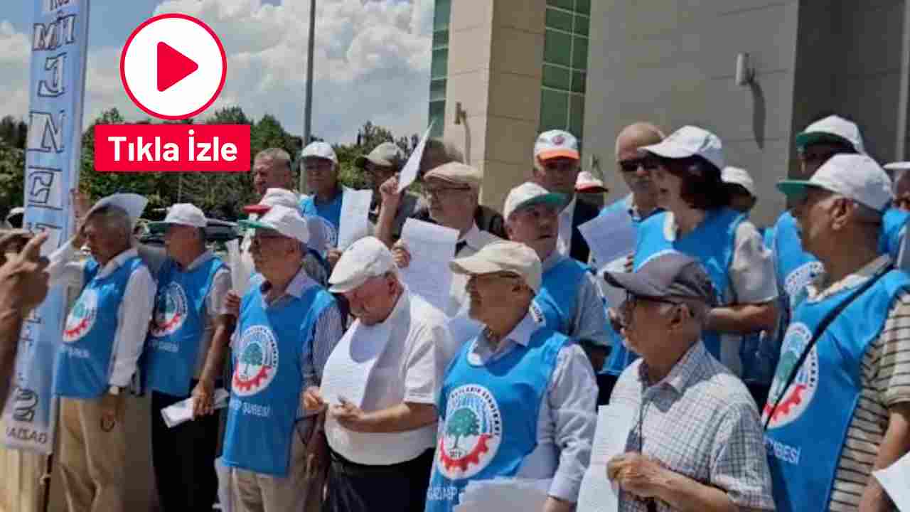 Gaziantep'te Emekliler Adliyeye Akın Etti