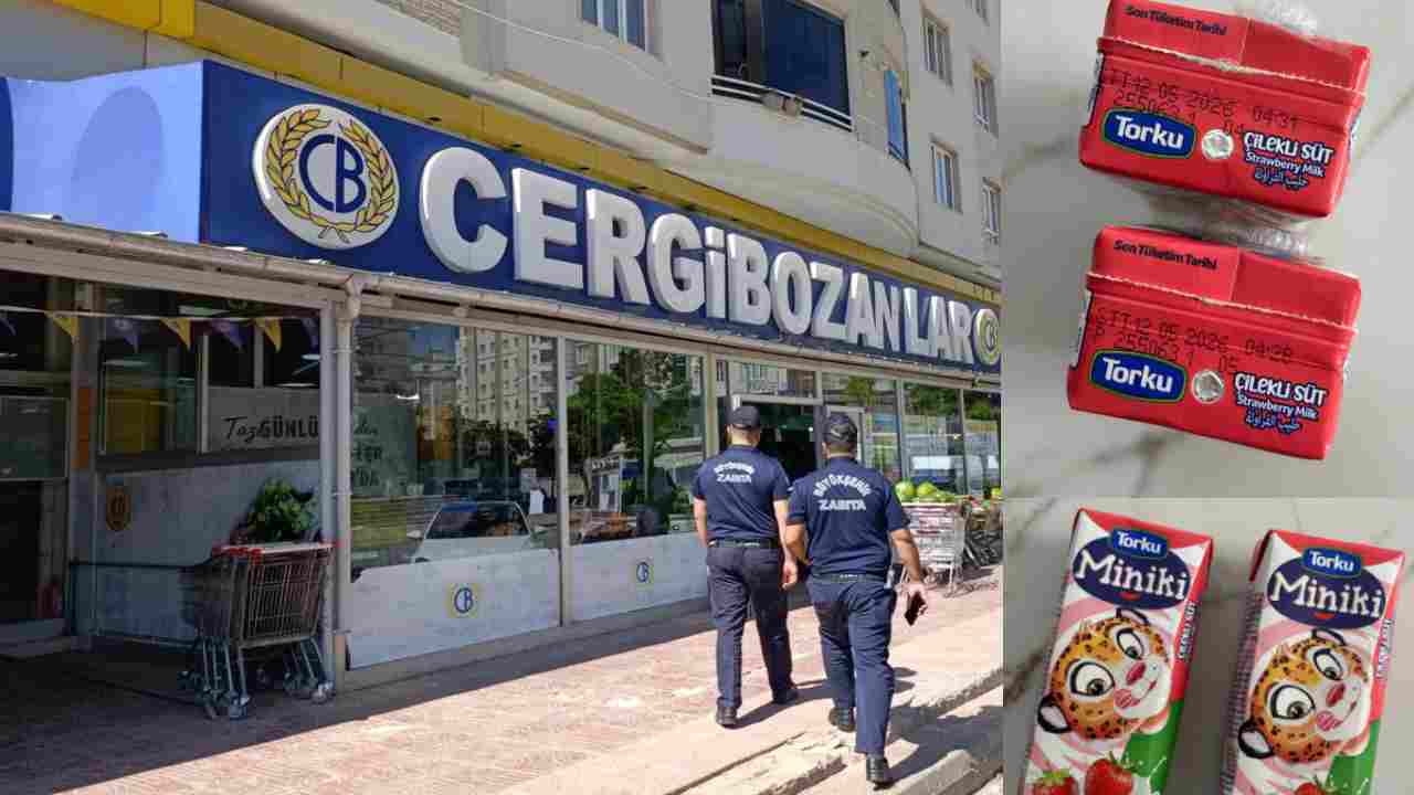 GAZİANTEP'TE SKANDAL! Tarihi Geçmiş Çocuk Sütleri 